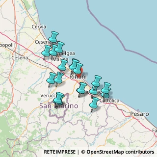 Mappa 47900 Rimini RN, Italia (11.996)