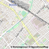 Mapa Rimini