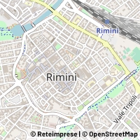 Mapa Rimini