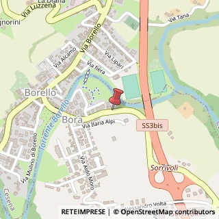 Mappa Via Paradello, 43, 47025 Mercato Saraceno, Forlì-Cesena (Emilia Romagna)