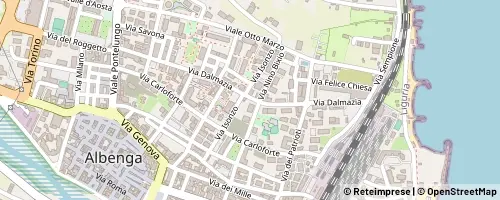 Mappa Albenga