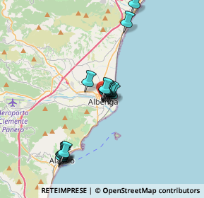 Mappa Via Dott. Giuseppe Beffa, 17031 Albenga SV, Italia (3.10176)