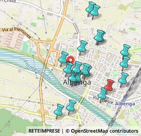 Mappa Via Dott. Giuseppe Beffa, 17031 Albenga SV, Italia (0.466)