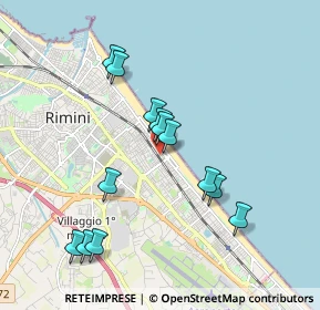 Mappa Viale Imperia, 47924 Rimini RN, Italia (1.81615)