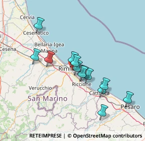 Mappa Viale Giovanni Lettimi, 47924 Rimini RN, Italia (12.51615)