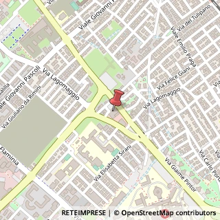 Mappa Via Antonio Beltramelli, 12, 47923 Rimini, Rimini (Emilia Romagna)