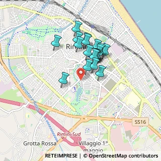 Mappa Via Molise, 47923 Rimini RN, Italia (0.6825)