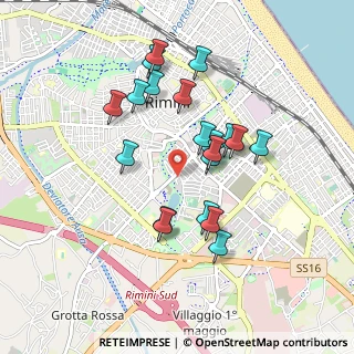 Mappa Via Molise, 47923 Rimini RN, Italia (0.8285)