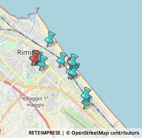 Mappa Viale Regina Elena, 47924 Rimini RN, Italia (1.47636)