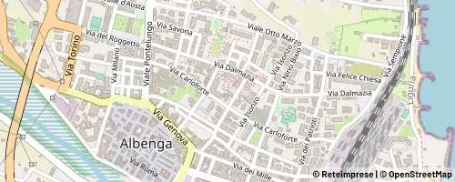 Mappa Albenga