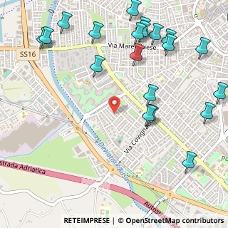 Mappa Via Adolfo Bonvicini, 47923 Rimini RN, Italia (0.723)