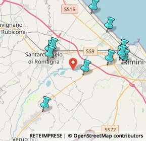 Mappa Via Pergola, 47822 Santarcangelo di Romagna RN, Italia (4.34364)