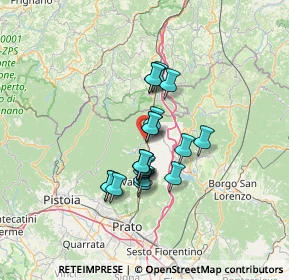 Mappa 59024 Vernio PO, Italia (9.9735)