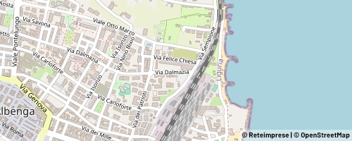 Mappa Albenga