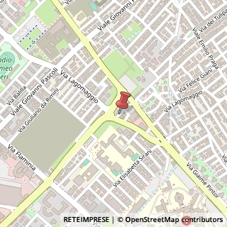 Mappa Via Antonio Beltramelli,  5, 47900 Rimini, Rimini (Emilia Romagna)
