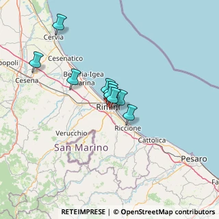 Mappa Via Sardegna, 47923 Rimini RN, Italia (23.86071)