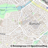 Mapa Rimini