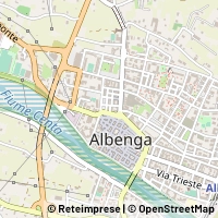 Hartă Albenga