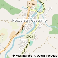 地图 Rocca San Casciano