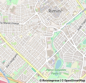Mappa Via della Fornace Fabbri, 47923 Rimini RN, Italia (0.4995)