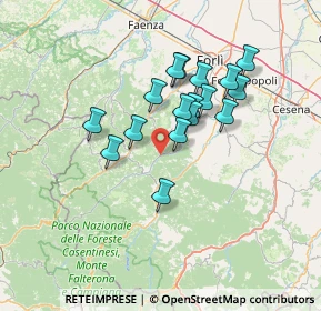 Mappa Via Santa Caterina, 47016 Predappio FC, Italia (11.40059)