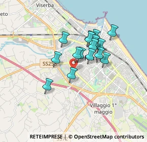Mappa Via Caduti di Marzabotto, 47900 Rimini RN, Italia (1.35294)