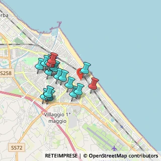 Mappa Via Felice Giani, 47923 Rimini RN, Italia (1.62842)