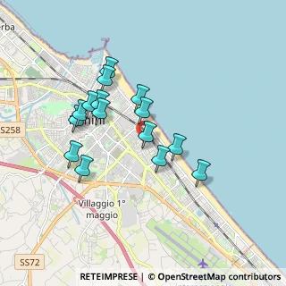 Mappa Via Felice Giani, 47923 Rimini RN, Italia (1.61)