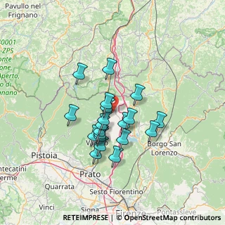 Mappa Via delle Soda, 50031 Barberino di Mugello FI, Italia (10.993)