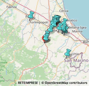 Mappa Via Alcamo, 47522 Borello FC, Italia (11.986)