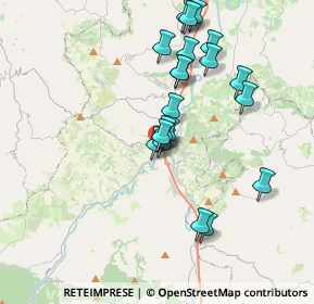 Mappa Via Alcamo, 47522 Borello FC, Italia (3.5505)