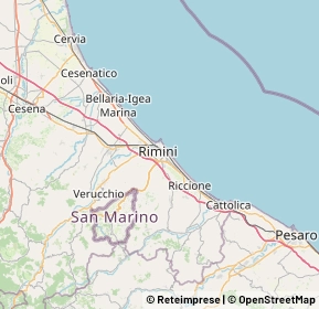 Mappa 47900 Rimini RN, Italia (7.611)
