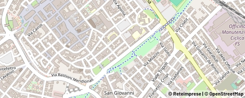 Mappa Rimini