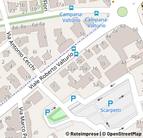 Mappa Viale Roberto Valturio, 47923 Rimini RN, Italia (0)