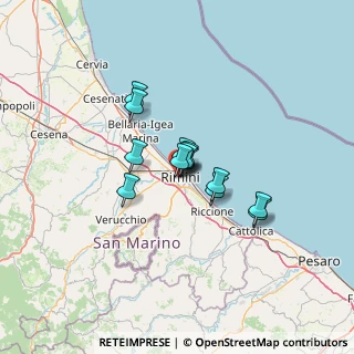 Mappa Viale Roberto Valturio, 47923 Rimini RN, Italia (8.35615)