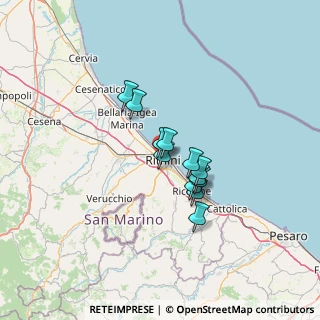 Mappa Viale Roberto Valturio, 47923 Rimini RN, Italia (8.97667)