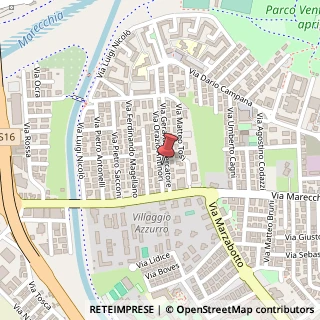 Mappa Via Orazio Antinori, 17, 47922 Rimini, Rimini (Emilia Romagna)