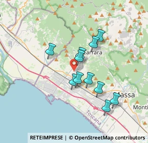Mappa Via Brigate Partigiane, 54033 Carrara MS, Italia (2.94545)
