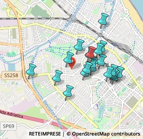 Mappa Via Duca degli Abruzzi, 47923 Rimini RN, Italia (0.79)