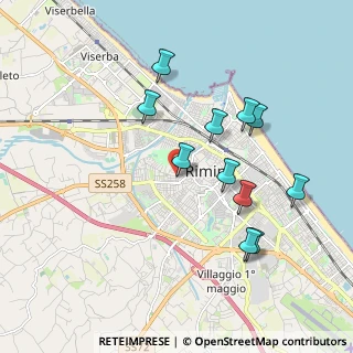 Mappa Via Duca degli Abruzzi, 47923 Rimini RN, Italia (1.87455)