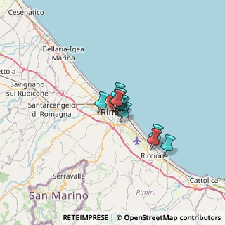 Mappa Via Giuseppe Garibaldi, 47900 Rimini RN, Italia (3.26818)