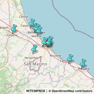 Mappa Via Circonvallazione Meridionale, 47923 Rimini RN, Italia (12.78917)