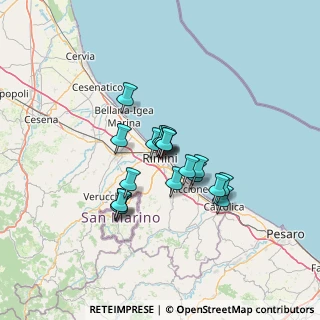 Mappa Via Circonvallazione Meridionale, 47923 Rimini RN, Italia (9.56167)