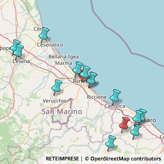 Mappa Via Circonvallazione Meridionale, 47923 Rimini RN, Italia (20.04357)