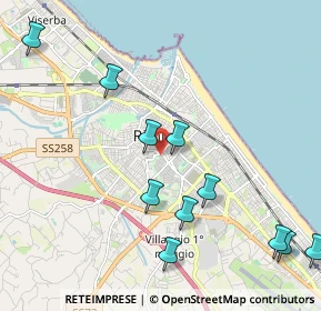 Mappa Via Circonvallazione Meridionale, 47923 Rimini RN, Italia (2.47273)