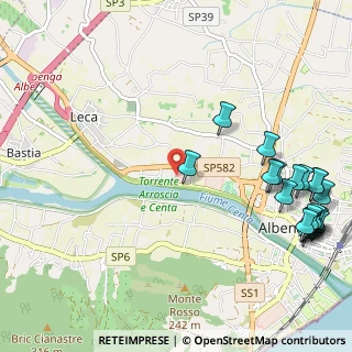 Mappa Centro Commerciale Le Serre, 17031 Albenga SV, Italia (1.5115)