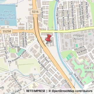 Mappa Via Antonio e Leonida Valentini, 15, 47922 Rimini, Rimini (Emilia Romagna)