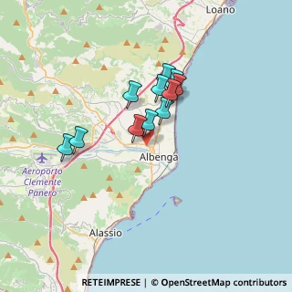 Mappa , 17031 Albenga SV, Italia (2.67545)