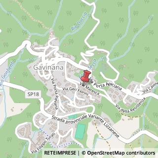Mappa Via della Resistenza, 270, 51028 San Marcello Pistoiese, Pistoia (Toscana)
