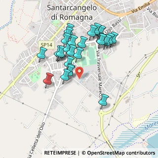 Mappa Via Scalone, 47822 Santarcangelo di Romagna RN, Italia (0.44074)